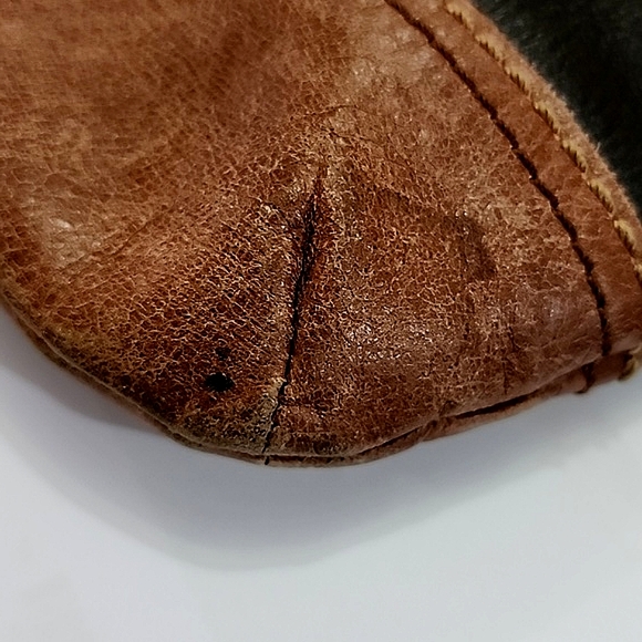 The Sak leather colorblock crossbody purse - Picture 9 of 10